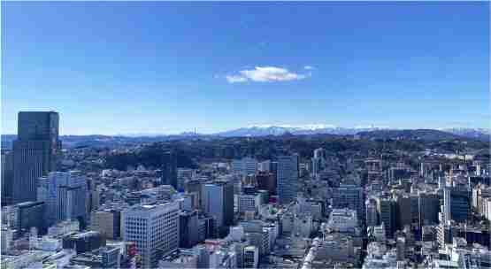 地域の工事現場で作業する芳賀工業のスタッフ