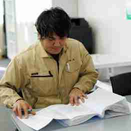 工事部門スタッフ（係長職・転職入社7年目）